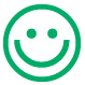 Glad smiley