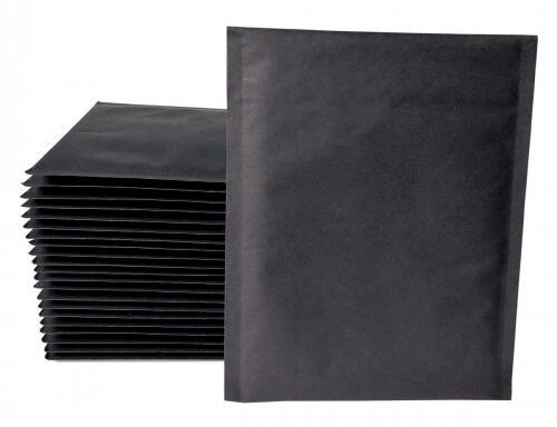 Sort boblekuvert black friday
