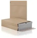 Forsendelsespose papir 350 x 450 x 80 mm