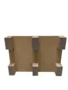 Pap-palle 1/2 palle 80 x 60 x 10 cm