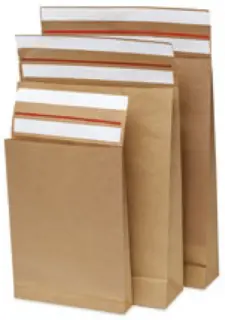 Forsendelsespose papir 162 x 229 x 40 mm
