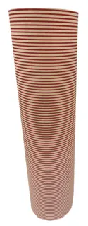 Gavepapir Red Stripes 55 cm