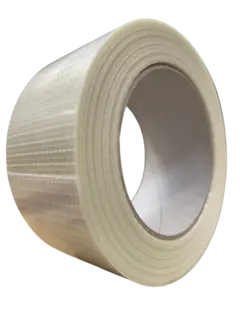 Krydsarmeret filamenttape 50 mm x 50 m