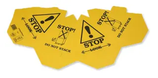 Palletop "Do not stack"