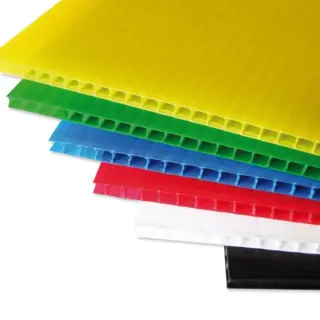 Bølgeplast ark 1150 x 800 mm