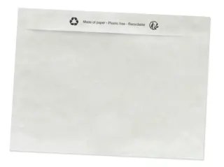 Papir følgeseddellommer 225 x 165 mm