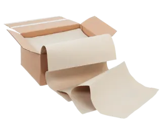Papirfyld i ark 70 g