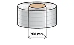 PP strapbånd 12 x 0,55 mm