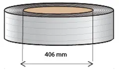 PP strapbånd 12 x 0,63 mm