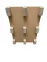 Pap-palle 1/1 80 x 120  x 10 cm