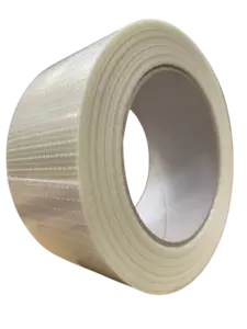 Krydsarmeret filamenttape 50 mm x 50 m