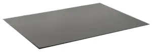 Sort bølgeplast ark 1150 x 800  mm