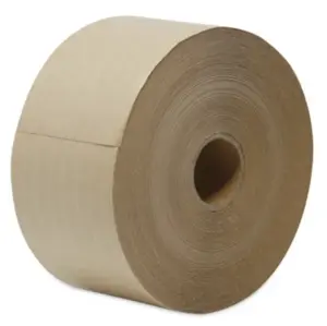 Klæberulle 70 mm x 200 m 70 g brun papir